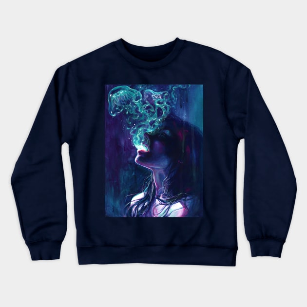 The Ghostmaker Crewneck Sweatshirt by Alien Moth